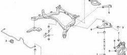 204 р. Полиуретановая втулка стабилизатора задней подвески Точка Опоры Nissan Skyline R32 (1988-1994)  с доставкой в г. Кемерово. Увеличить фотографию 2