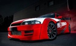 Передний бампер Rocket Banny Nissan Skyline  R33 (1993-1998)