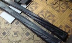 3 749 р. Пороги накладки Uni V10 (составные, максимальная длина 2200 мм) Лада Калина 1119 хэтчбек (2004-2013)  с доставкой в г. Кемерово. Увеличить фотографию 3
