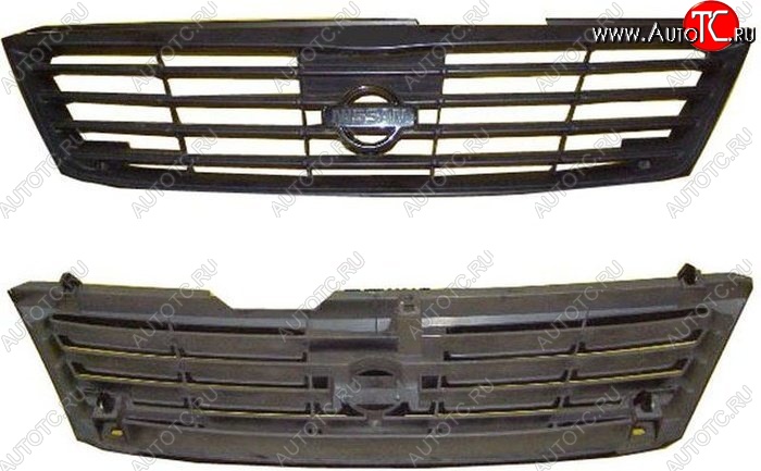 729 р. Решётка радиатора SAT  Nissan Sunny  N14 (1990-1998) (Неокрашенная)  с доставкой в г. Кемерово