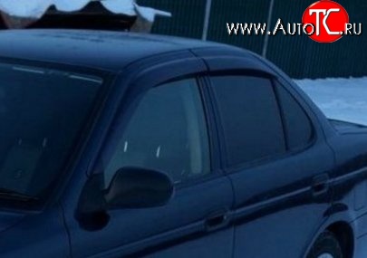1 349 р. Комплект дефлекторов окон (седан) SkyLine Nissan Sunny B15 (1998-2004)  с доставкой в г. Кемерово