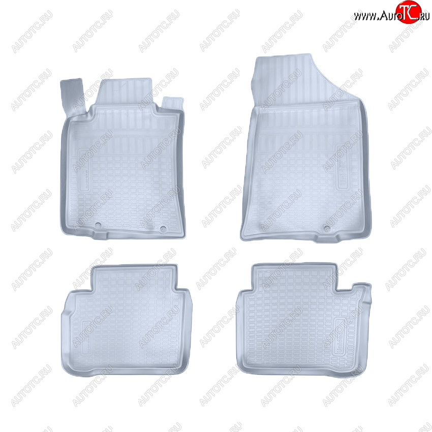 3 089 р. Коврики салона Norplast Unidec  Nissan Teana  3 L33 (2014-2020) дорестайлинг (Цвет: серый)  с доставкой в г. Кемерово