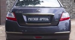 729 р. Реснички на фонари RA  Nissan Teana  2 J32 (2011-2014) рестайлинг (Неокрашенные)  с доставкой в г. Кемерово. Увеличить фотографию 3