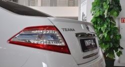 4 999 р. Лип спойлер Impul Nissan Teana 2 J32 дорестайлинг (2008-2011) (Неокрашенный)  с доставкой в г. Кемерово. Увеличить фотографию 2