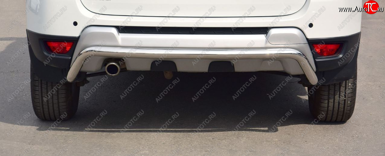 16 089 р. Защита заднего бампера PT GROUP Ø51мм (НПС) RENAULT Duster 2012-/ NISSAN Terrano 2014-  Nissan Terrano  D10 (2013-2022), Renault Duster  HS (2010-2015)  с доставкой в г. Кемерово