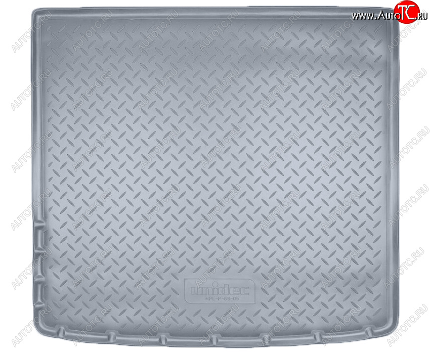 2 059 р. Коврик багажника Norplast Unidec (4WD)  Nissan Terrano  D10 (2013-2022), Renault Duster  HS (2010-2021) (Цвет: серый)  с доставкой в г. Кемерово