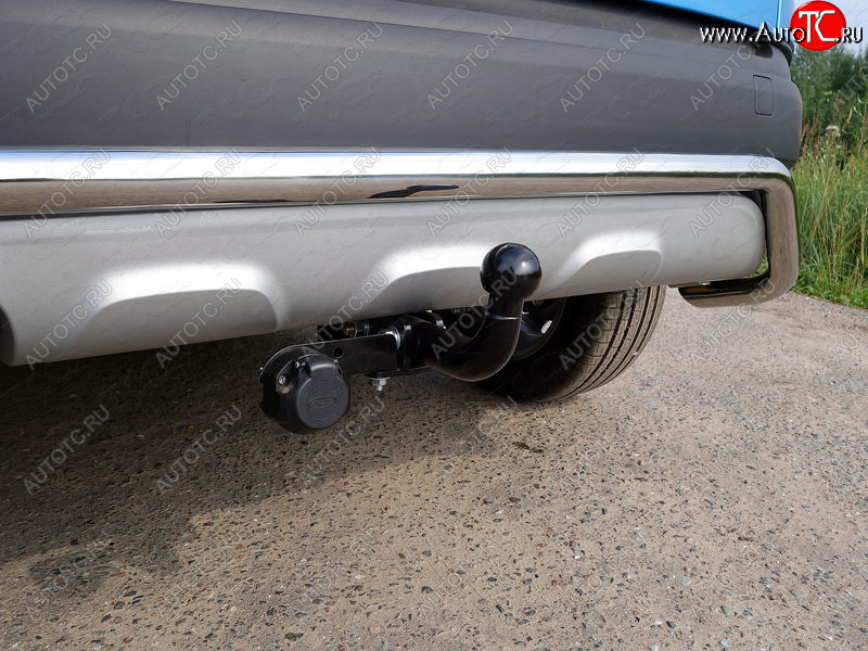 12 699 р. Фаркоп (тягово-сцепное устройство) TCC Renault Duster HM рестайлинг (2021-2024) (Оцинкованный, шар A )  с доставкой в г. Кемерово