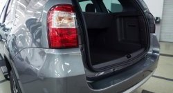 779 р. Пластиковый порожек в багажник автомобиля RA  Nissan Terrano  D10 (2013-2016) дорестайлинг  с доставкой в г. Кемерово. Увеличить фотографию 3
