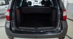 Пластиковый порожек в багажник автомобиля RA Nissan Terrano  D10 (2013-2016) дорестайлинг