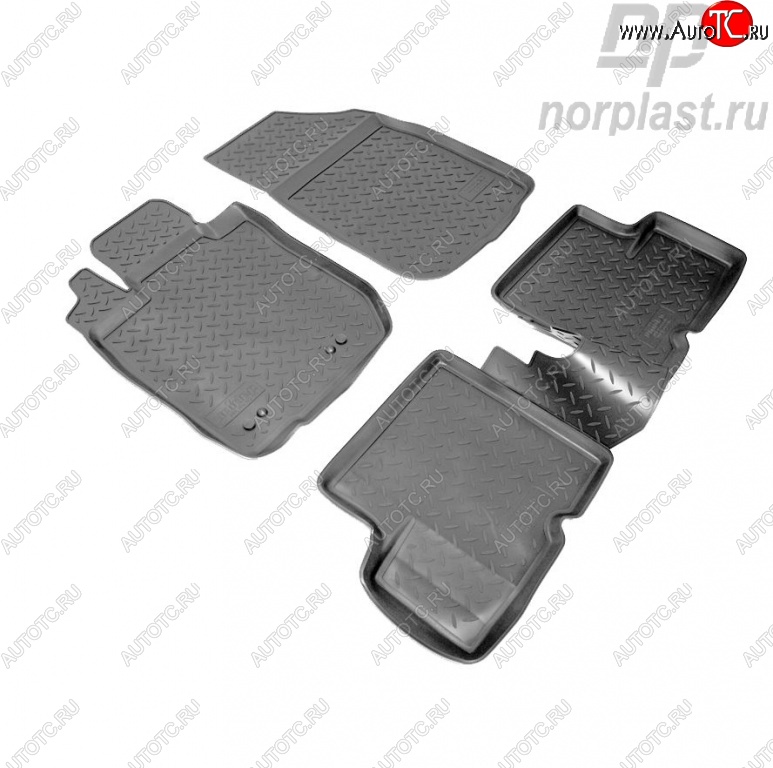 2 399 р. Комплект ковриков в салон 2wd Norplast  Nissan Terrano  D10 (2013-2016), Renault Duster  HS (2015-2021)  с доставкой в г. Кемерово