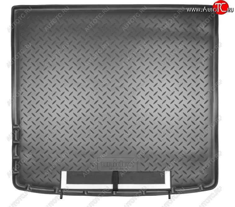 3 099 р. Коврик в багажник Norplast Unidec (4WD)  Nissan Terrano  D10 (2013-2022), Renault Duster  HS (2010-2021) (Черный с фартуком)  с доставкой в г. Кемерово