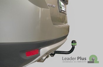 56 999 р. Фаркоп Лидер Плюс Nissan Terrano D10 дорестайлинг (2013-2016) (Без электропакета)  с доставкой в г. Кемерово. Увеличить фотографию 3