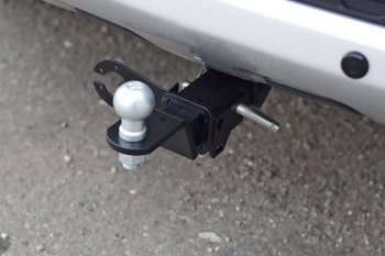 9 899 р. Фаркоп Petroil Tuning (съемный квадрат)  Nissan Terrano  D10 (2013-2022), Renault Duster  HS (2010-2021), Renault Kaptur (2016-2020)  с доставкой в г. Кемерово. Увеличить фотографию 3