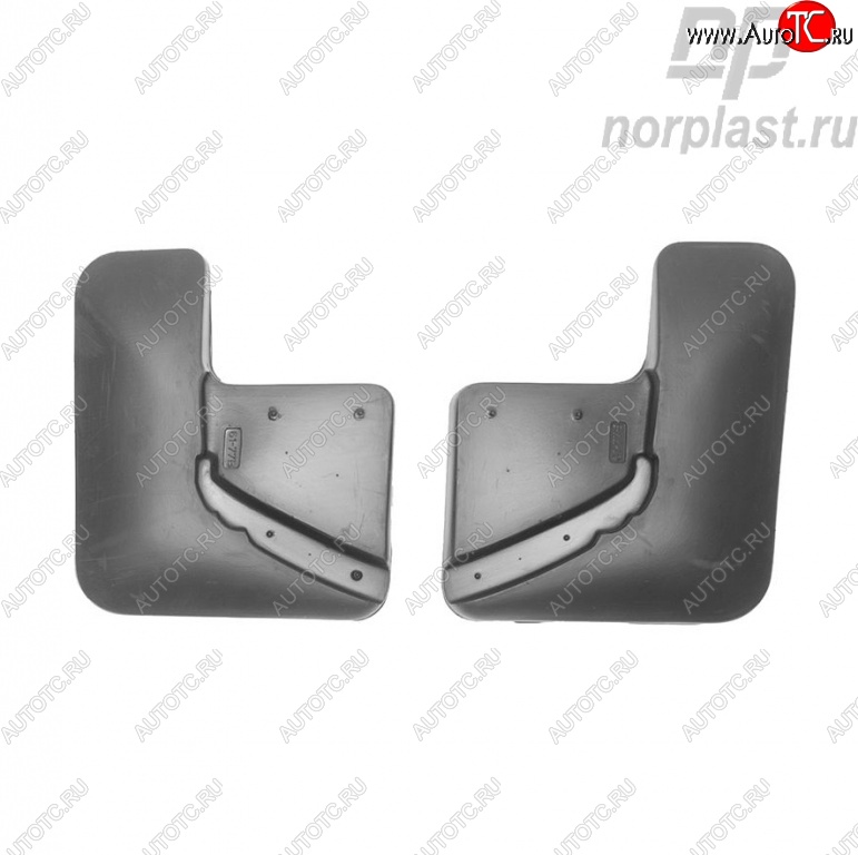 1 399 р. Брызговики задние Norplast  Nissan Tiida  2 хэтчбек (2015-2016) C13 дорестайлинг  с доставкой в г. Кемерово