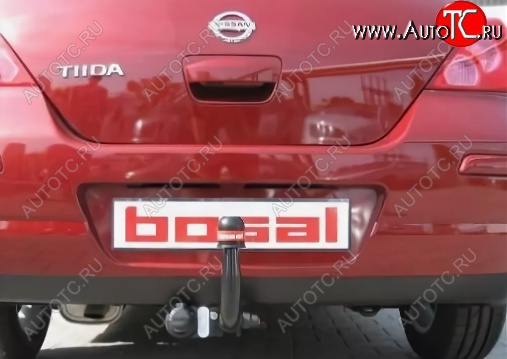 7 799 р. Фаркоп Bosal-Oris. (тип шара A) Nissan Tiida 2 хэтчбек C13 дорестайлинг (2015-2016)  с доставкой в г. Кемерово