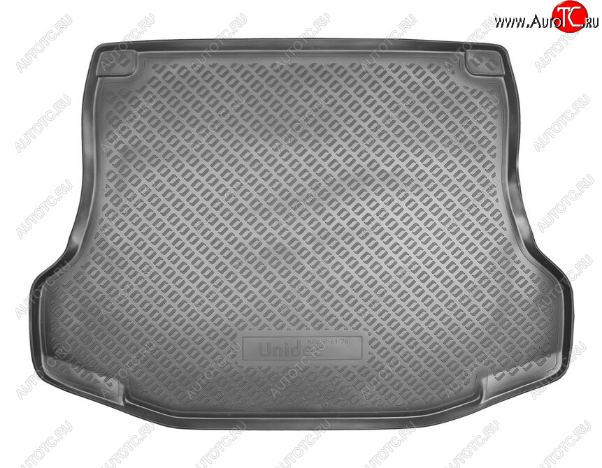 1 749 р. Коврик в багажник Norplast Unidec  Nissan Tiida  1 седан (2010-2014) C11 рестайлинг (Цвет: черный)  с доставкой в г. Кемерово