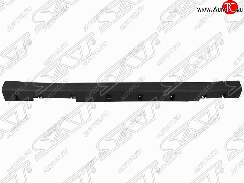 3 599 р. Правый порог пластиковый SAT Nissan Tiida 1 хэтчбэк C11 дорестайлинг, Япония (2004-2007) (Неокрашенный)  с доставкой в г. Кемерово