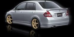 12 799 р. Спойлер (седан) Impul Nissan Tiida 1 седан C11 рестайлинг (2010-2014) (Неокрашенный)  с доставкой в г. Кемерово. Увеличить фотографию 2