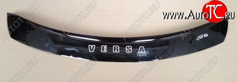 999 р. Дефлектор капота (рестайлинг) Russtal Nissan Versa (2004-2013)  с доставкой в г. Кемерово