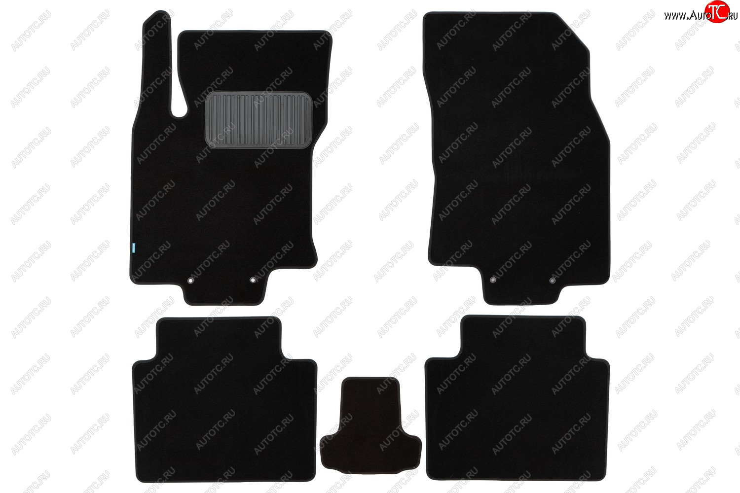 659 р. Текстильные коврики салона Klever Premium Nissan X-trail 3 T32 дорестайлинг (2013-2018) (черные)  с доставкой в г. Кемерово