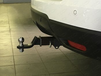 Фаркоп (тягово-сцепное устройство) TCC Nissan X-trail  3 T32 (2013-2022) дорестайлинг, рестайлинг (Оцинкованный, шар E - нержавейка)