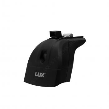 9 299 р. Багажник на крышу с низкими рейлингами сборе LUX  Лада XRAY - XRAY Cross (дуги прямоугольные 110 см, без замка, черный)  с доставкой в г. Кемерово. Увеличить фотографию 8