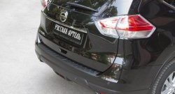 1 769 р. Защитная накладка на задний бампер RA Nissan X-trail 3 T32 рестайлинг (2017-2022)  с доставкой в г. Кемерово. Увеличить фотографию 3