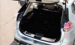 5 349 р. Металлический порожек в багажник автомобиля СТ Nissan X-trail 3 T32 рестайлинг (2017-2022)  с доставкой в г. Кемерово. Увеличить фотографию 2