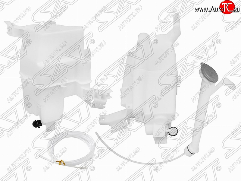 7 599 р. Бачок омывателя (с горловиной и моторчиком) SAT Nissan X-trail 2 T31 дорестайлинг (2007-2011)  с доставкой в г. Кемерово