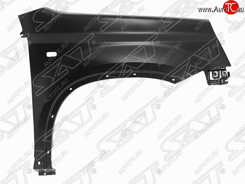 6 999 р. Правое крыло переднее SAT Nissan X-trail 2 T31 дорестайлинг (2007-2011) (Неокрашенное)  с доставкой в г. Кемерово