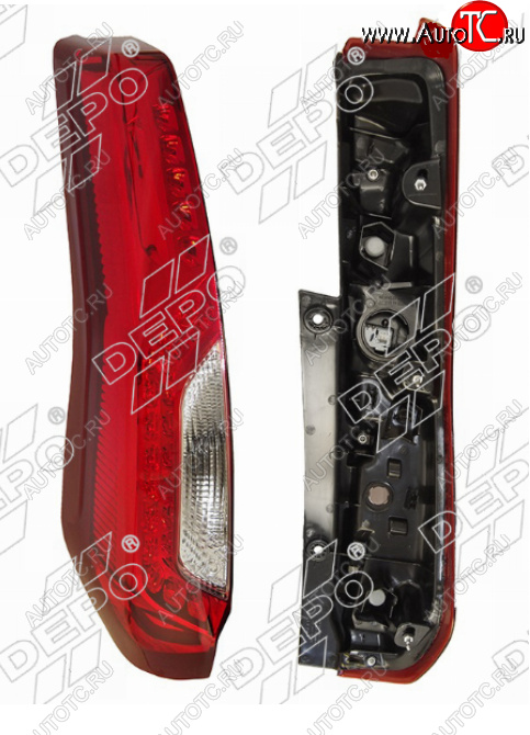 10 499 р. Левый фонарь задний (LED) DEPO Nissan X-trail 2 T31 рестайлинг (2010-2015)  с доставкой в г. Кемерово