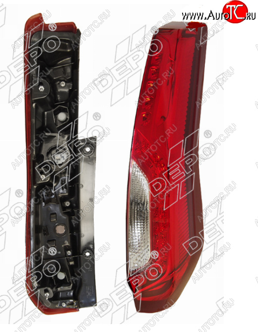 10 499 р. Правый фонарь задний (LED) DEPO Nissan X-trail 2 T31 рестайлинг (2010-2015)  с доставкой в г. Кемерово