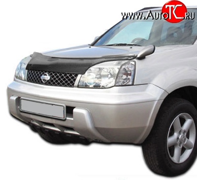 4 599 р. Дефлектор капота NovLine Nissan X-trail 1 T30 дорестайлинг (2000-2003)  с доставкой в г. Кемерово