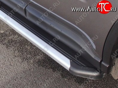 19 449 р. Пороги CT v2 Nissan X-trail 2 T31 дорестайлинг (2007-2011)  с доставкой в г. Кемерово