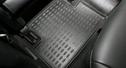 1 259 р. Коврики в салон Element 4 шт. (полиуретан) Nissan X-trail 2 T31 дорестайлинг (2007-2011)  с доставкой в г. Кемерово. Увеличить фотографию 3