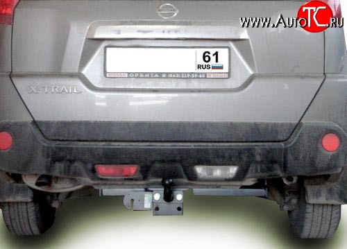 73 999 р. Фаркоп Лидер Плюс (до 2000 кг) Nissan X-trail 2 T31 дорестайлинг (2007-2011) (Без электропакета)  с доставкой в г. Кемерово