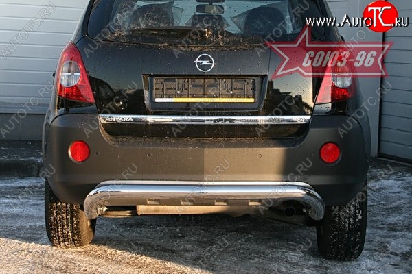 11 564 р. Защита заднего бампера Souz-96 (d76) Opel Antara (2006-2010)  с доставкой в г. Кемерово