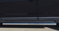 70 999 р. Защита порогов из круглой трубы диаметром 63 мм Russtal Opel Antara рестайлинг (2010-2015) (Защита порогов с со скосами на торцах (вариант 1))  с доставкой в г. Кемерово. Увеличить фотографию 9