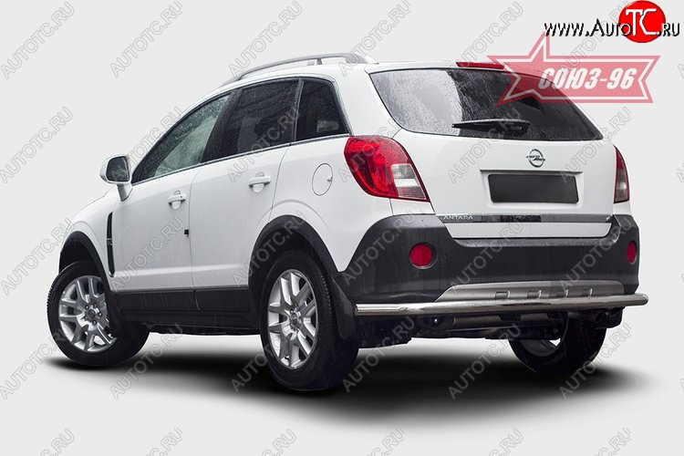15 344 р. Защита заднего бампера Souz-96 (d60) Opel Antara рестайлинг (2010-2015)  с доставкой в г. Кемерово