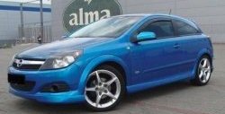 2 999 р. Накладка на передний бампер OPC-Line Opel Astra H GTC хэтчбек 3 дв. рестайлинг (2006-2011) (Неокрашенная)  с доставкой в г. Кемерово. Увеличить фотографию 2