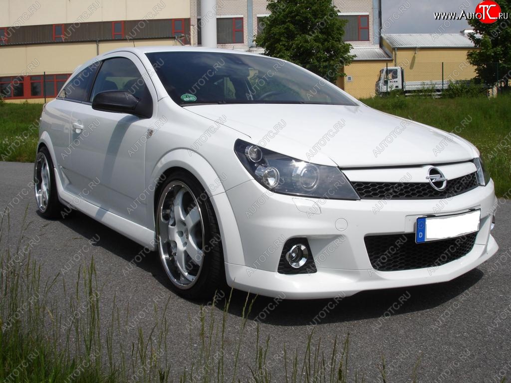 27 899 р. Передний бампер ОРС Opel Astra H GTC хэтчбек 3 дв. рестайлинг (2006-2011)  с доставкой в г. Кемерово