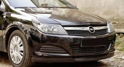 899 р. Реснички на фары RA Opel Astra H GTC хэтчбек 3 дв. рестайлинг (2006-2011) (Неокрашенные)  с доставкой в г. Кемерово. Увеличить фотографию 4