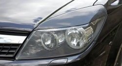Реснички на фары RA Opel Astra  H GTC (2004-2011) хэтчбек 3 дв. дорестайлинг, хэтчбек 3 дв. рестайлинг