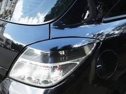 1 699 р. Реснички на фонари RIEGER Opel Astra H GTC хэтчбек 3 дв. дорестайлинг (2004-2006)  с доставкой в г. Кемерово. Увеличить фотографию 4