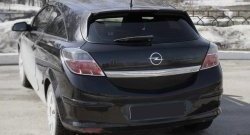 1 359 р. Накладка на задний спойлер RA  Opel Astra  H GTC (2004-2011) хэтчбек 3 дв. дорестайлинг, хэтчбек 3 дв. рестайлинг (Неокрашенный)  с доставкой в г. Кемерово. Увеличить фотографию 2