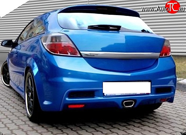 3 649 р. Спойлер Sport Opel Astra H GTC хэтчбек 3 дв. дорестайлинг (2004-2006) (Неокрашенный)  с доставкой в г. Кемерово
