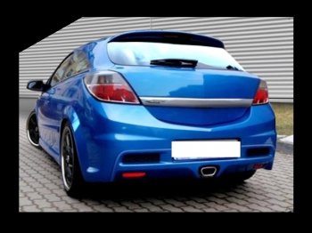 Задний бампер OPC Opel Astra H GTC хэтчбек 3 дв. дорестайлинг (2004-2006)