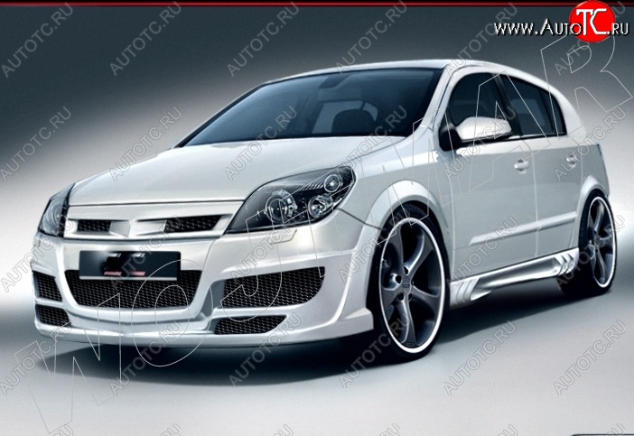 28 999 р. Передний бампер NEO Opel Astra H хэтчбек 5дв дорестайлинг (2004-2007)  с доставкой в г. Кемерово