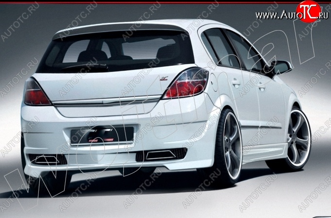 28 999 р. Задний бампер NEO Opel Astra H хэтчбек 5дв дорестайлинг (2004-2007)  с доставкой в г. Кемерово