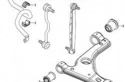 1 349 р. Полиуретановый сайлентблок нижнего рычага передней подвески (задний) Точка Опоры Opel Astra H универсал (2004-2007)  с доставкой в г. Кемерово. Увеличить фотографию 2